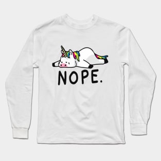 Nope Long Sleeve T-Shirt